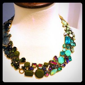Jcrew ombré beaded necklace